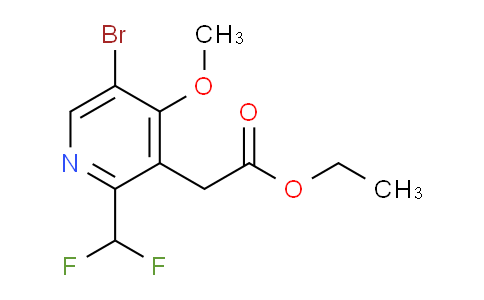 AM206905 | 1806905-25-8 | Ethyl 5-bromo-2-(difluoromethyl)-4-methoxypyridine-3-acetate