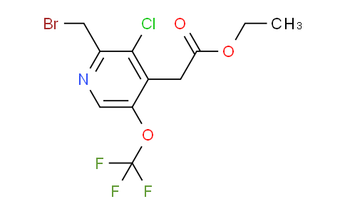 AM20691 | 1806214-71-0 | Ethyl 2-(bromomethyl)-3-chloro-5-(trifluoromethoxy)pyridine-4-acetate