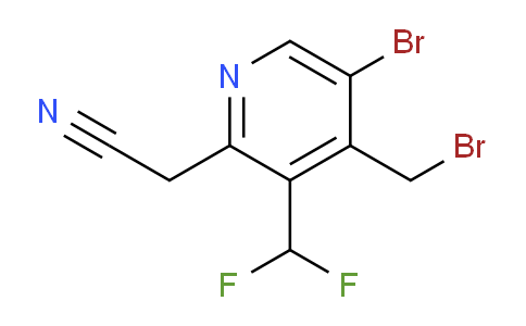 AM206912 | 1805341-71-2 | 5-Bromo-4-(bromomethyl)-3-(difluoromethyl)pyridine-2-acetonitrile