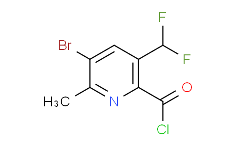 AM206941 | 1804954-87-7 | 3-Bromo-5-(difluoromethyl)-2-methylpyridine-6-carbonyl chloride