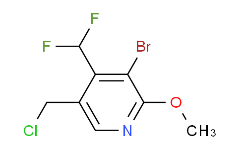 AM206942 | 1805340-65-1 | 3-Bromo-5-(chloromethyl)-4-(difluoromethyl)-2-methoxypyridine