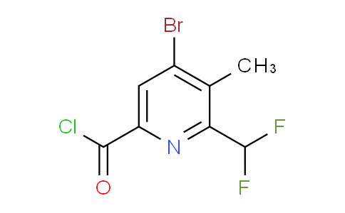 AM206943 | 1804954-91-3 | 4-Bromo-2-(difluoromethyl)-3-methylpyridine-6-carbonyl chloride