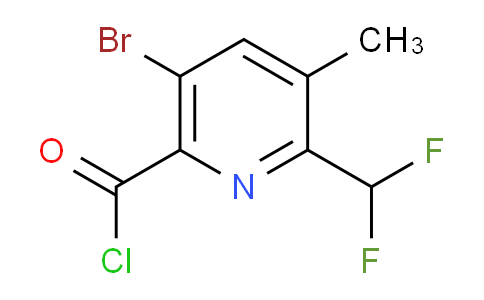 AM206946 | 1806867-94-6 | 5-Bromo-2-(difluoromethyl)-3-methylpyridine-6-carbonyl chloride