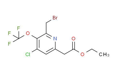 AM20696 | 1803634-67-4 | Ethyl 2-(bromomethyl)-4-chloro-3-(trifluoromethoxy)pyridine-6-acetate
