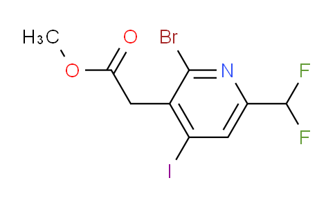 AM206961 | 1804463-14-6 | Methyl 2-bromo-6-(difluoromethyl)-4-iodopyridine-3-acetate