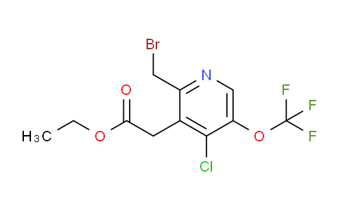 AM20697 | 1804558-33-5 | Ethyl 2-(bromomethyl)-4-chloro-5-(trifluoromethoxy)pyridine-3-acetate