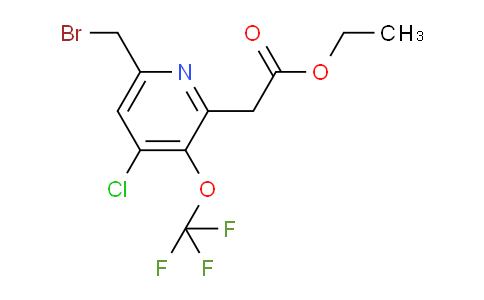 AM20698 | 1804793-35-8 | Ethyl 6-(bromomethyl)-4-chloro-3-(trifluoromethoxy)pyridine-2-acetate