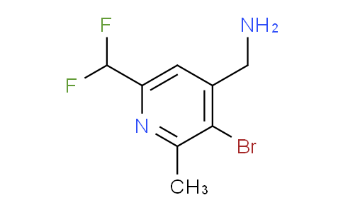 AM206991 | 1805929-84-3 | 4-(Aminomethyl)-3-bromo-6-(difluoromethyl)-2-methylpyridine