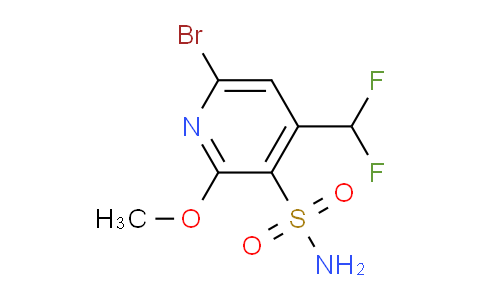 AM206993 | 1805242-89-0 | 6-Bromo-4-(difluoromethyl)-2-methoxypyridine-3-sulfonamide