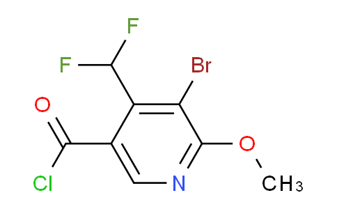 AM206997 | 1806905-54-3 | 3-Bromo-4-(difluoromethyl)-2-methoxypyridine-5-carbonyl chloride