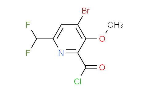 AM206999 | 1805168-15-3 | 4-Bromo-6-(difluoromethyl)-3-methoxypyridine-2-carbonyl chloride