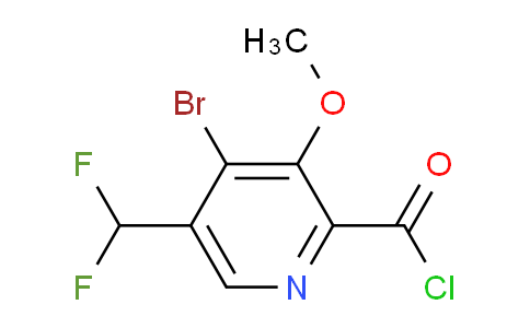 AM207000 | 1805347-30-1 | 4-Bromo-5-(difluoromethyl)-3-methoxypyridine-2-carbonyl chloride