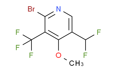 AM207013 | 1806869-62-4 | 2-Bromo-5-(difluoromethyl)-4-methoxy-3-(trifluoromethyl)pyridine