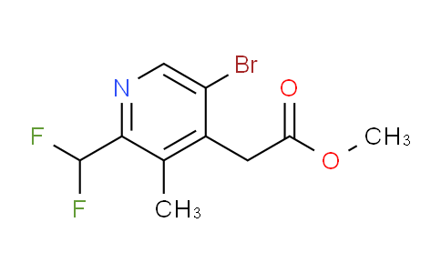 AM207014 | 1805937-73-8 | Methyl 5-bromo-2-(difluoromethyl)-3-methylpyridine-4-acetate