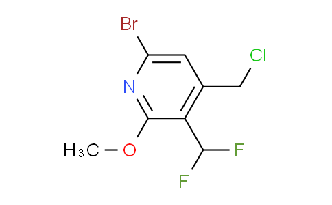 AM207015 | 1805163-77-2 | 6-Bromo-4-(chloromethyl)-3-(difluoromethyl)-2-methoxypyridine
