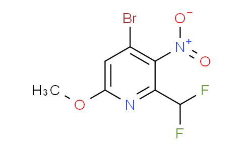 AM207017 | 1805172-18-2 | 4-Bromo-2-(difluoromethyl)-6-methoxy-3-nitropyridine