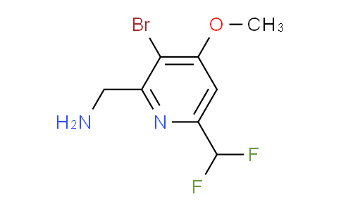 AM207019 | 1806867-87-7 | 2-(Aminomethyl)-3-bromo-6-(difluoromethyl)-4-methoxypyridine