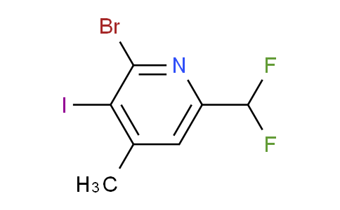 AM207020 | 1805350-83-7 | 2-Bromo-6-(difluoromethyl)-3-iodo-4-methylpyridine