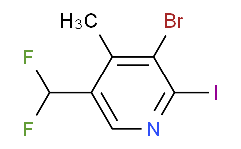 AM207022 | 1804668-14-1 | 3-Bromo-5-(difluoromethyl)-2-iodo-4-methylpyridine