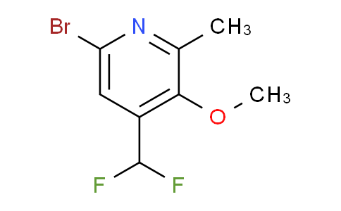 6-Bromo-4-(difluoromethyl)-3-methoxy-2-methylpyridine