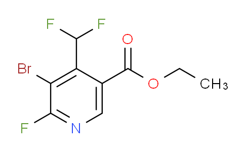 AM207038 | 1805401-03-9 | Ethyl 3-bromo-4-(difluoromethyl)-2-fluoropyridine-5-carboxylate