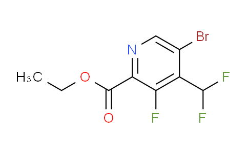 AM207039 | 1806827-81-5 | Ethyl 5-bromo-4-(difluoromethyl)-3-fluoropyridine-2-carboxylate