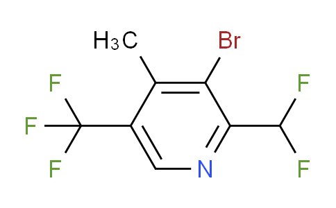 AM207042 | 1806913-38-1 | 3-Bromo-2-(difluoromethyl)-4-methyl-5-(trifluoromethyl)pyridine