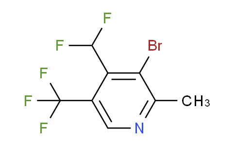 AM207044 | 1805934-87-5 | 3-Bromo-4-(difluoromethyl)-2-methyl-5-(trifluoromethyl)pyridine