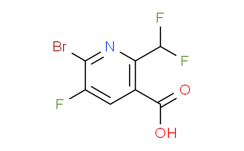 AM207045 | 1805398-28-0 | 2-Bromo-6-(difluoromethyl)-3-fluoropyridine-5-carboxylic acid