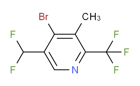 AM207046 | 1806861-99-3 | 4-Bromo-5-(difluoromethyl)-3-methyl-2-(trifluoromethyl)pyridine