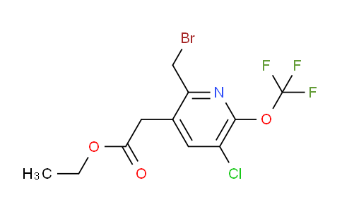AM20705 | 1806214-79-8 | Ethyl 2-(bromomethyl)-5-chloro-6-(trifluoromethoxy)pyridine-3-acetate