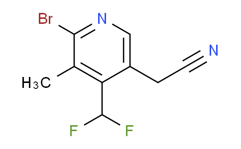 AM207050 | 1804850-88-1 | 2-Bromo-4-(difluoromethyl)-3-methylpyridine-5-acetonitrile