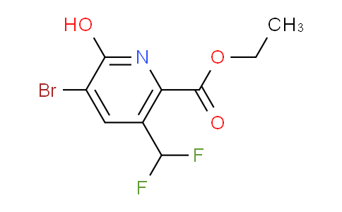 AM207057 | 1806867-99-1 | Ethyl 3-bromo-5-(difluoromethyl)-2-hydroxypyridine-6-carboxylate