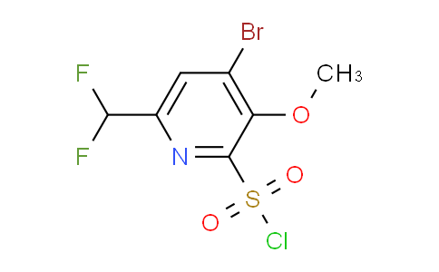 AM207059 | 1805427-55-7 | 4-Bromo-6-(difluoromethyl)-3-methoxypyridine-2-sulfonyl chloride