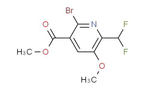 Methyl 2-bromo-6-(difluoromethyl)-5-methoxypyridine-3-carboxylate