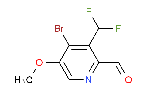 AM207065 | 1804857-23-5 | 4-Bromo-3-(difluoromethyl)-5-methoxypyridine-2-carboxaldehyde