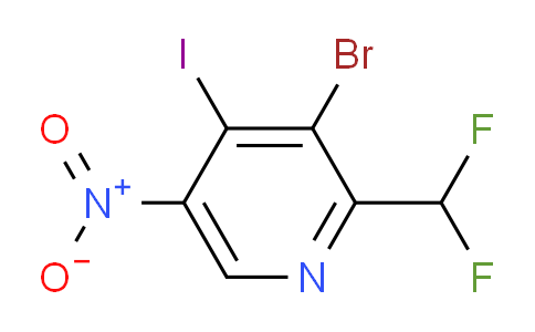 AM207072 | 1805343-70-7 | 3-Bromo-2-(difluoromethyl)-4-iodo-5-nitropyridine