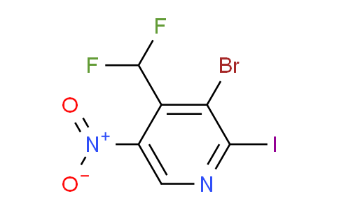 AM207074 | 1805166-15-7 | 3-Bromo-4-(difluoromethyl)-2-iodo-5-nitropyridine