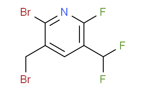 AM207076 | 1804636-13-2 | 2-Bromo-3-(bromomethyl)-5-(difluoromethyl)-6-fluoropyridine