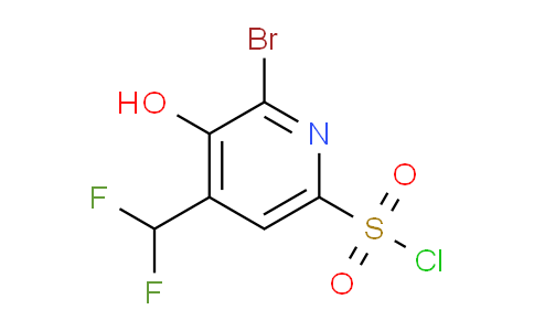 AM207088 | 1806069-47-5 | 2-Bromo-4-(difluoromethyl)-3-hydroxypyridine-6-sulfonyl chloride