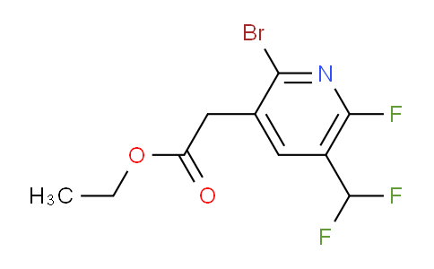 AM207090 | 1806829-01-5 | Ethyl 2-bromo-5-(difluoromethyl)-6-fluoropyridine-3-acetate