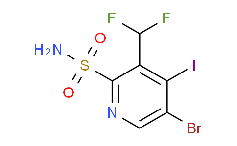 AM207094 | 1805171-52-1 | 5-Bromo-3-(difluoromethyl)-4-iodopyridine-2-sulfonamide
