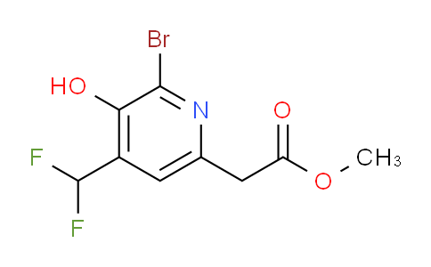 AM207099 | 1805243-60-0 | Methyl 2-bromo-4-(difluoromethyl)-3-hydroxypyridine-6-acetate