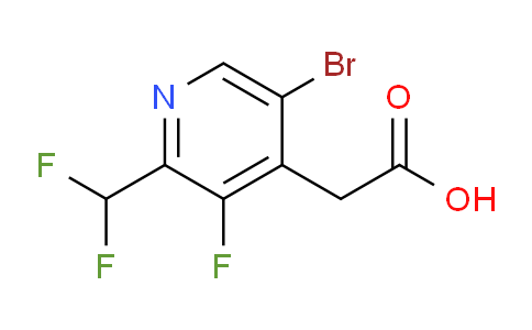 AM207100 | 1806997-90-9 | 5-Bromo-2-(difluoromethyl)-3-fluoropyridine-4-acetic acid
