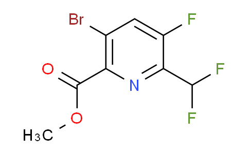 AM207103 | 1806906-30-8 | Methyl 5-bromo-2-(difluoromethyl)-3-fluoropyridine-6-carboxylate