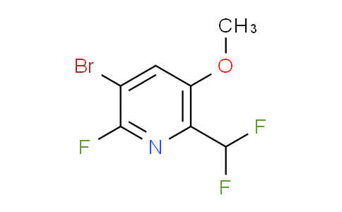 AM207104 | 1805395-08-7 | 3-Bromo-6-(difluoromethyl)-2-fluoro-5-methoxypyridine