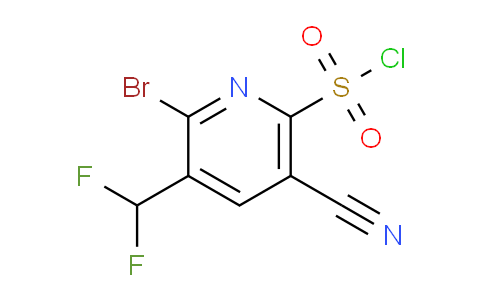 AM207106 | 1805232-49-8 | 2-Bromo-5-cyano-3-(difluoromethyl)pyridine-6-sulfonyl chloride