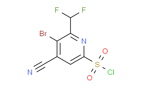 AM207109 | 1805232-78-3 | 3-Bromo-4-cyano-2-(difluoromethyl)pyridine-6-sulfonyl chloride