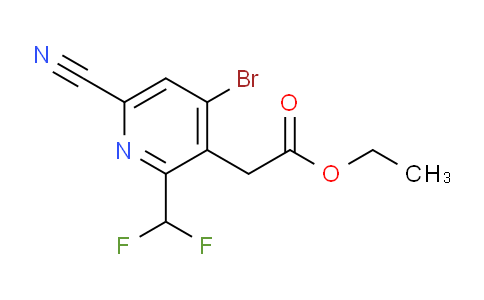 AM207115 | 1806050-80-5 | Ethyl 4-bromo-6-cyano-2-(difluoromethyl)pyridine-3-acetate