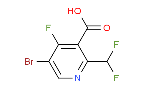 AM207118 | 1804637-95-3 | 5-Bromo-2-(difluoromethyl)-4-fluoropyridine-3-carboxylic acid